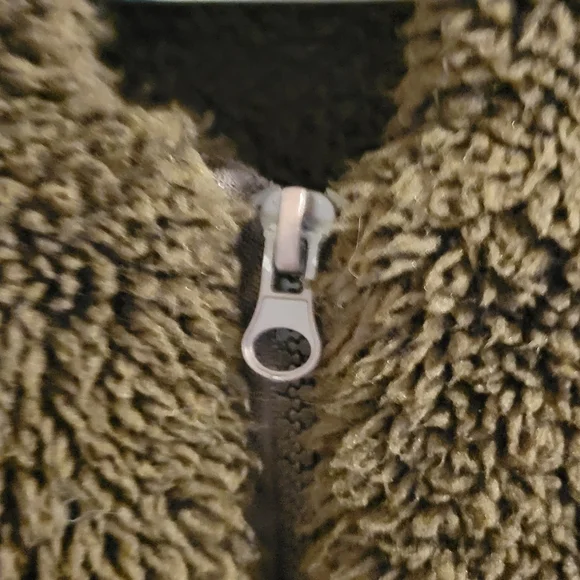 Teddy Bear Fuzzy Jacket Size L - Picture 5 of 5